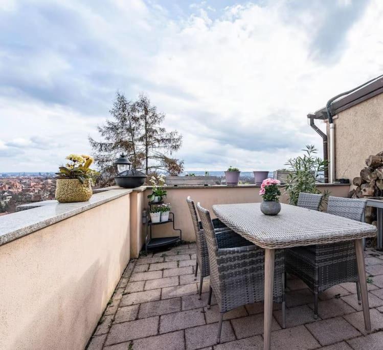 Blick Ueber Dresden - Terrasse - 3 Zimmer - Modern Renoviert 외부 사진
