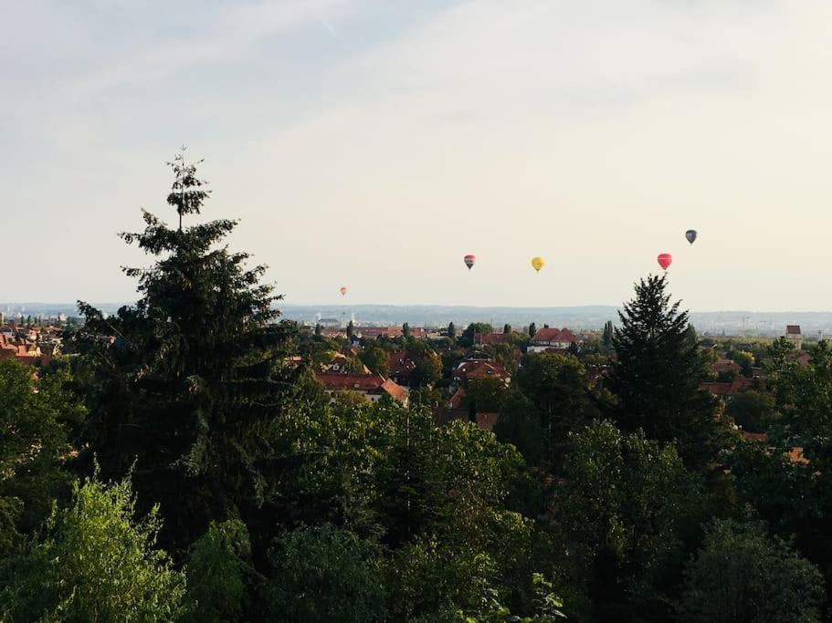 Blick Ueber Dresden - Terrasse - 3 Zimmer - Modern Renoviert 외부 사진